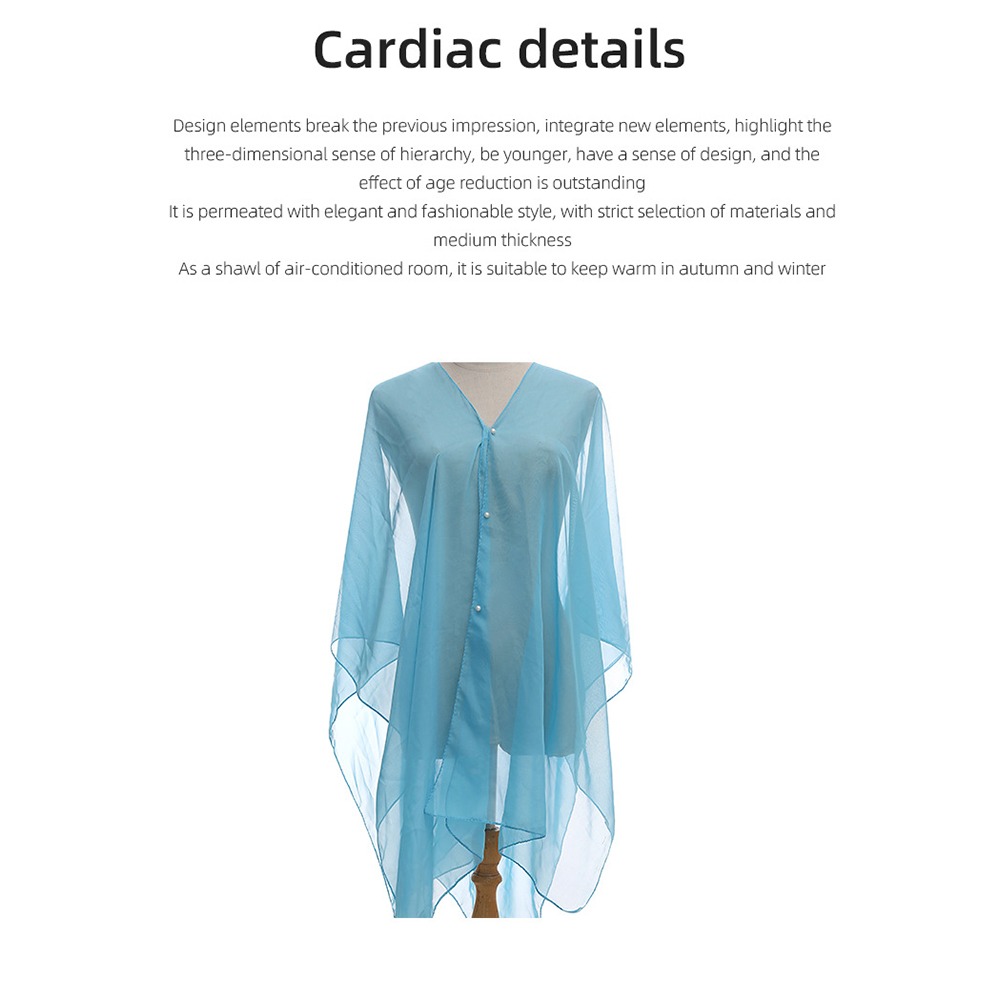 แฟชั่นสีทึบผ้าคลุมไหล่ผ้าพันคอ - Cover Up Kaftan บทวิจารณ์และราคา