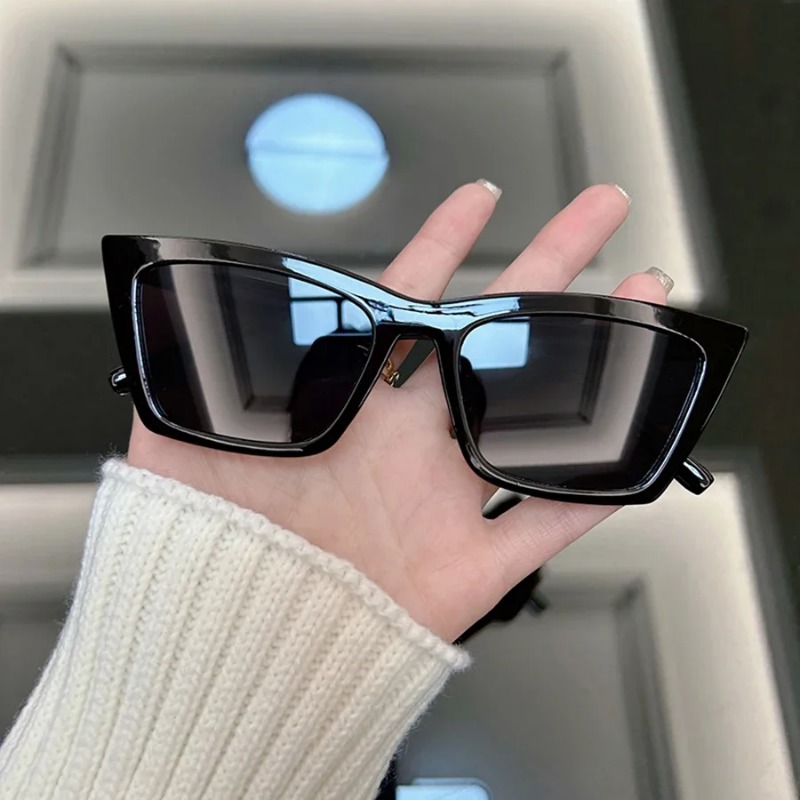 แว่นกันแดดทรงแคทอายสีดำสุดหรูส - Sunglasses Cat Eye บทวิจารณ์และราคา
