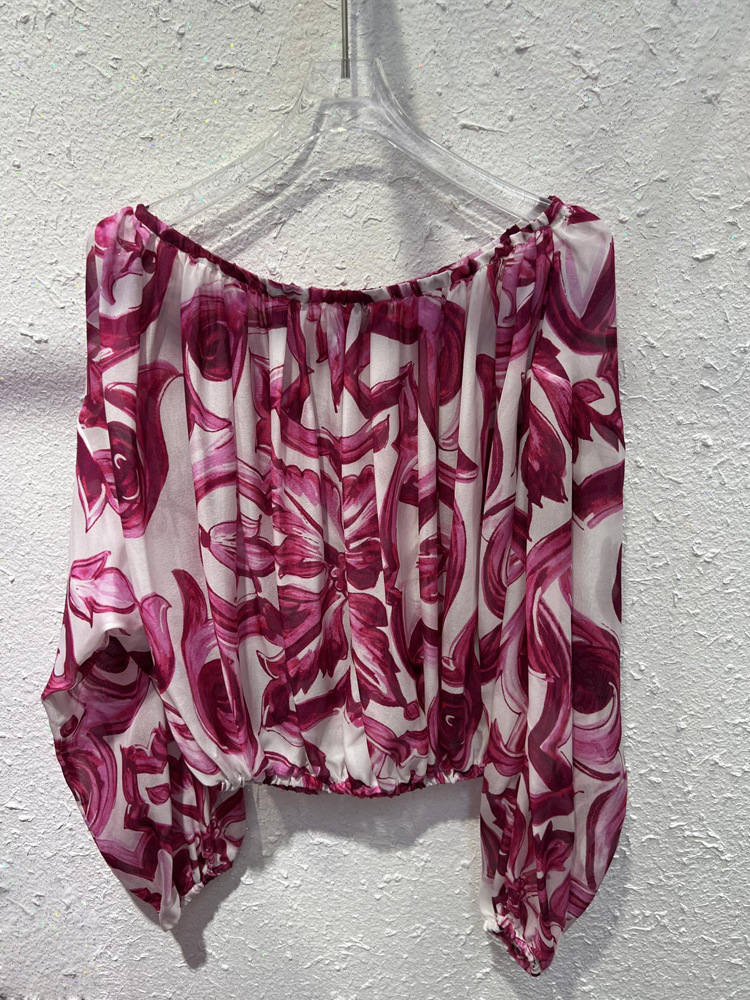 หรูหราเจียมเนื้อเจียมตัวแฟชั่น - Blouse Off Shoulder บทวิจารณ์และราคา