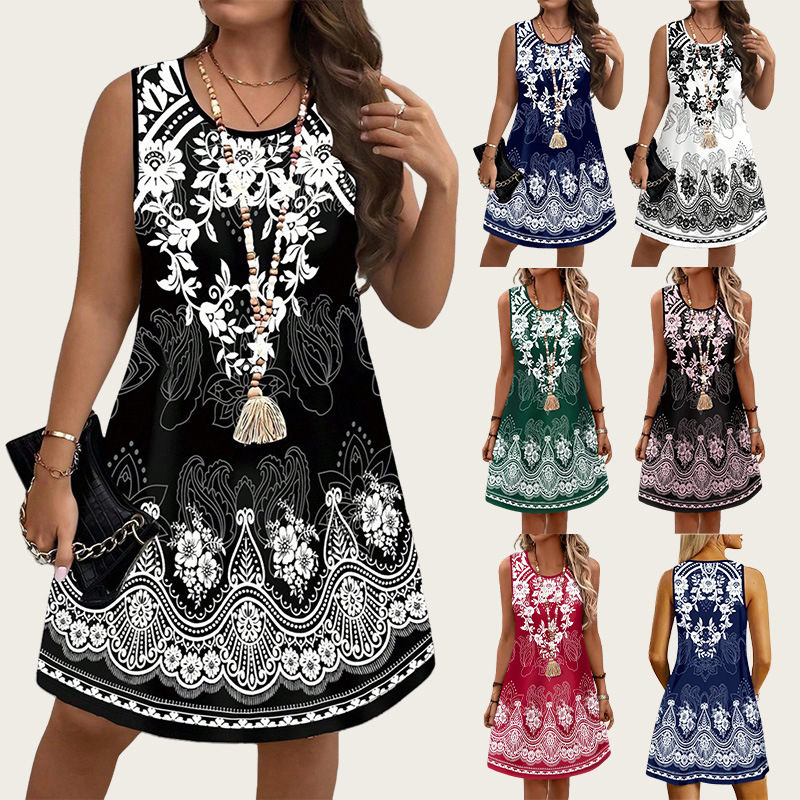 ชุดเดรสสไตล์วินเทจลายชนเผ่า ปร - Romper Floral Print บทวิจารณ์และราคา