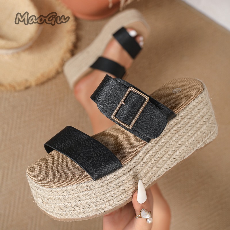รองเท้าส้นเตารีดแบบสวมสำหรับผู - Wedge Espadrille Women บทวิจารณ์และราคา