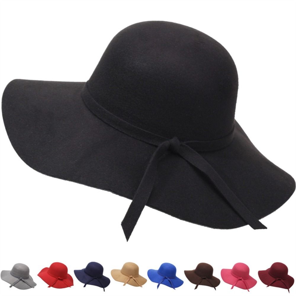 หมวกทรงบักเก็ตสไตล์วินเทจ ดีไซ - Hat Floppy Wide บทวิจารณ์และราคา