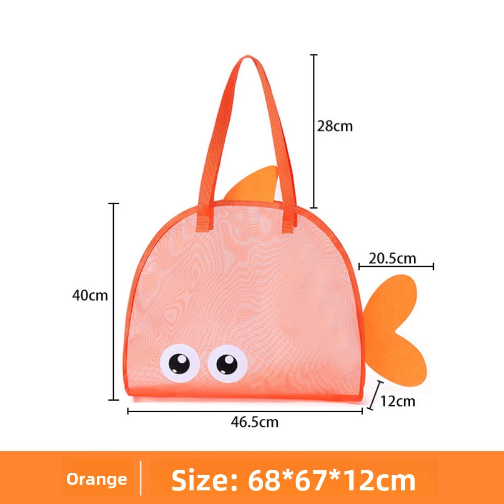 กระเป๋าชายหาดตาข่ายสำหรับเด็ก  - Tote Bag Beach บทวิจารณ์และราคา