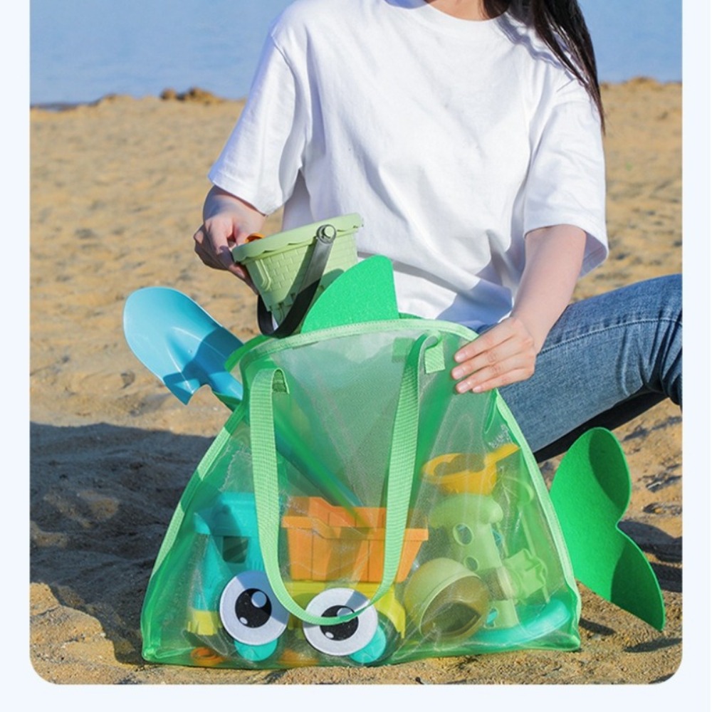 กระเป๋าชายหาดตาข่ายสำหรับเด็ก  - Tote Bag Beach บทวิจารณ์และราคา