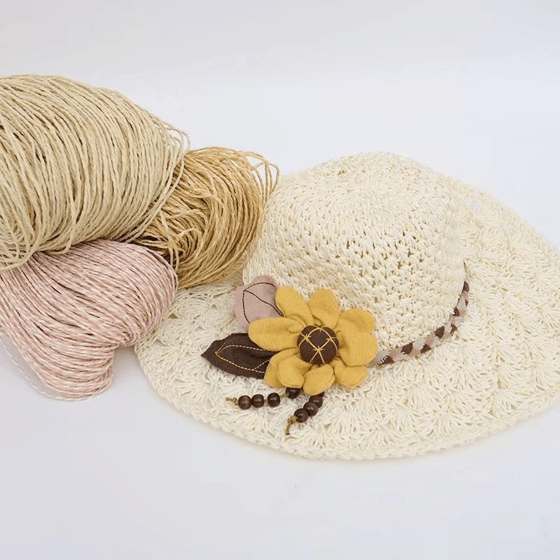 ไหมราฟเฟียฝ้าย 2 ชั้น น้ำหนัก  - Crochet Bag Raffia บทวิจารณ์และราคา