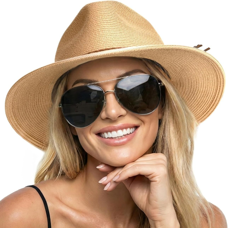 หมวกสานปีกกว้างสำหรับฤดูร้อน 1 - Hat Floppy Wide บทวิจารณ์และราคา