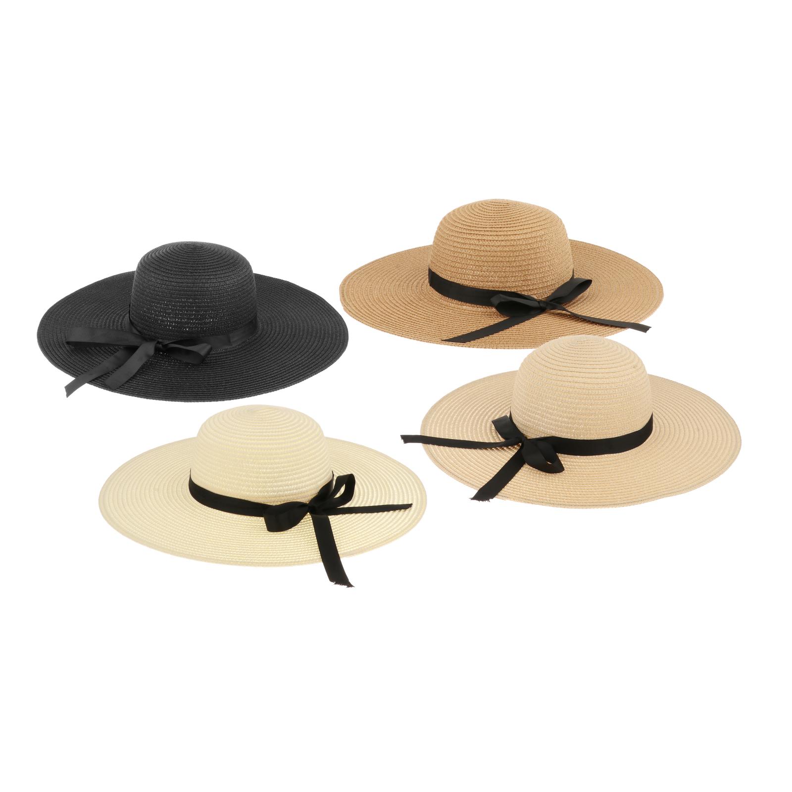 หมวกสานสำหรับผู้หญิง หมวกปีกกว - Hat Floppy Wide บทวิจารณ์และราคา