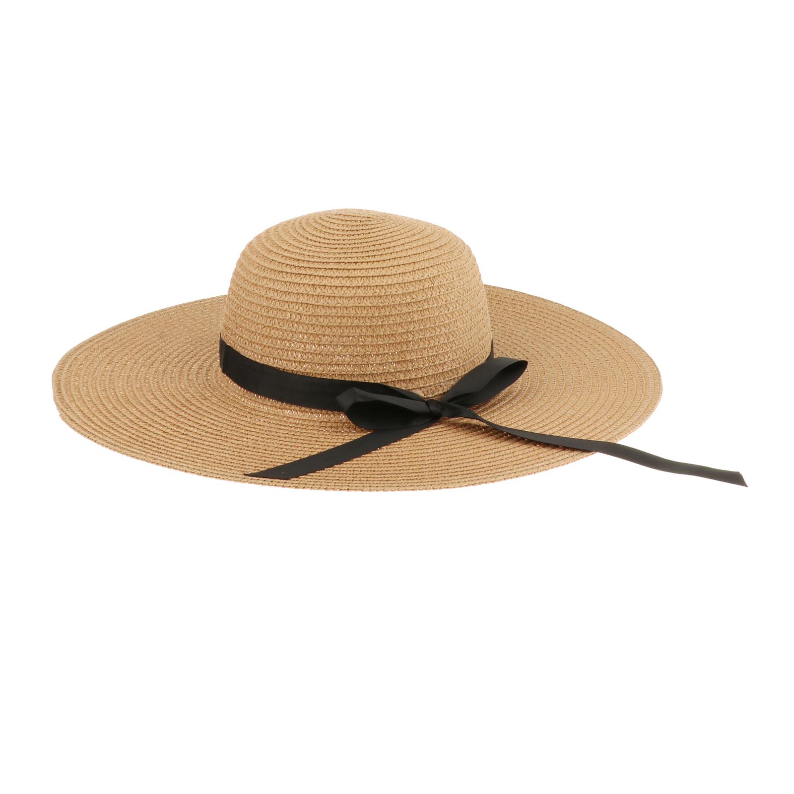 หมวกสานสำหรับผู้หญิง หมวกปีกกว - Hat Floppy Wide บทวิจารณ์และราคา